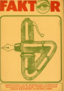 Faktor: jednodni&oacute;wka Klubu Dziennikarzy Studenckich, 20/21 (grudzień 1979)