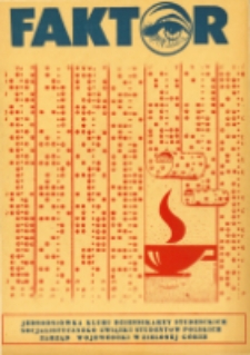 Faktor: jednodni&oacute;wka Klubu Dziennikarzy Studenckich, 26 (czerwiec 1981)