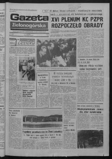 Gazeta Zielonog&oacute;rska : organ KW Polskiej Zjednoczonej Partii Robotniczej R. XXIV Nr 5 (7 stycznia 1975). - Wyd. A