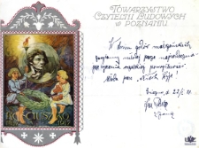 [W dniu god&oacute;w małżeńskich...]