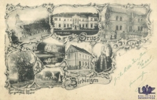 Cybinka / Ziebingen; Gruss aus Ziebingen