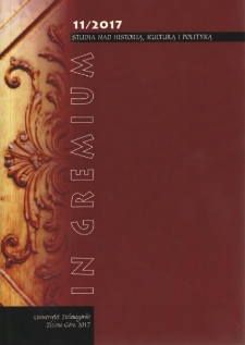 In Gremium : studia nad historią, kulturą i polityką, tom 11