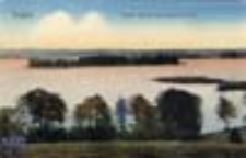 Tuplice / Teuplitz; Teuplitz-See mit Insel Egsdorfer-Horst