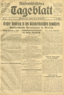 Niederschlesisches Tageblatt, no 15 (Freitag, den 19. Januar 1917)