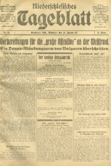 Niederschlesisches Tageblatt, no 19 (Mittwoch, den 24. Januar 1917)