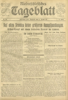 Niederschlesisches Tageblatt, no 25 (Mittwoch, den 31, Januar 1917)