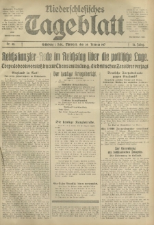 Niederschlesisches Tageblatt, no 49 (Mittwoch, den 28. Februar 1917)