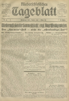 Niederschlesisches Tageblatt, no 51 (Freitag, den 2. März 1917)