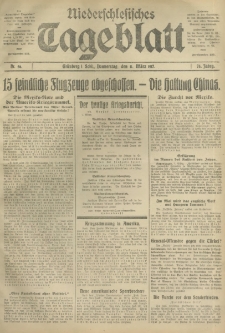 Niederschlesisches Tageblatt, no 56 (Donnerstag, den 8. März 1917)