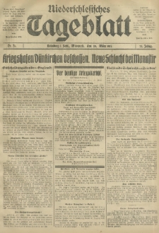 Niederschlesisches Tageblatt, no 73 (Mittwoch, den 28. März 1917)