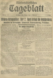 Niederschlesisches Tageblatt, no 75 (Freitag den 30. März 1917)