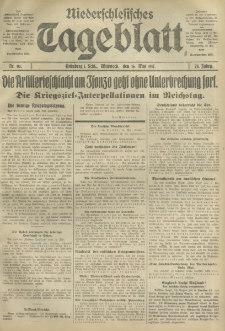 Niederschlesisches Tageblatt, no 113 (Mittowch, den 16. Mai 1917)