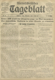 Niederschlesisches Tageblatt, no 135 (Mittwoch, den 13. Juni 1917)