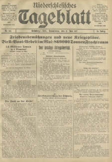 Niederschlesisches Tageblatt, no 142 (Donnerstag, den 21. Juni 1917)