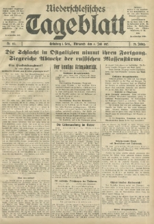Niederschlesisches Tageblatt, no 153 (Mittwoch, den 4. Juli 1917)