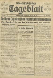 Niederschlesisches Tageblatt, no 160 (Donnerstag, den 12. Juli 1917)