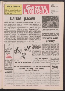 Gazeta Lubuska R. XLV [właśc. XLVI], nr 8 (10 stycznia 1997). - Wyd. 1