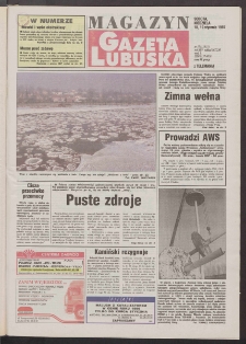 Gazeta Lubuska : magazyn R. XLV [właśc. XLVI], nr 15 (18/19 stycznia 1997). - Wyd. 1