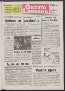 Gazeta Lubuska R. XLV [właśc. XLVI], nr 17 (21 stycznia 1997). - Wyd. 1