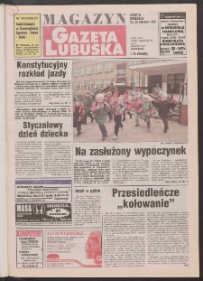 Gazeta Lubuska : magazyn R. XLV [właśc. XLVI], nr 21 (25/26 stycznia 1997). - Wyd. 1
