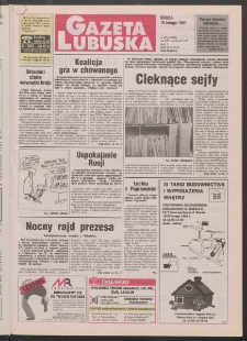 Gazeta Lubuska R. XLV [właśc. XLVI], nr 42 (19 lutego 1997). - Wyd. 1