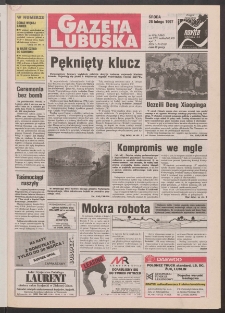 Gazeta Lubuska R. XLV [właśc. XLVI], nr 48 (26 lutego 1997). - Wyd. 1