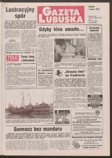 Gazeta Lubuska R. XLV [właśc. XLVI], nr 56 (7 marca 1997). - Wyd. 1