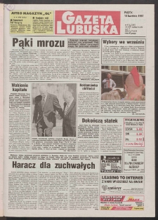 Gazeta Lubuska R. XLV [właśc. XLVI], nr 91 (18 kwietnia 1997). - Wyd. 1