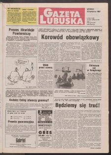 Gazeta Lubuska R. XLV [właśc. XLVI], nr 94 (22 kwietnia 1997). - Wyd. 1