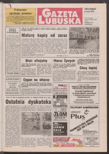 Gazeta Lubuska R. XLV [właśc. XLVI], nr 103 (5 maja 1997). - Wyd. 1