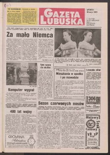 Gazeta Lubuska R. XLV [właśc. XLVI], nr 110 (13 maja 1997). - Wyd. 1