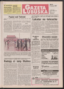 Gazeta Lubuska R. XLV [właśc. XLVI], nr 130 (6 czerwca 1997). - Wyd. 1