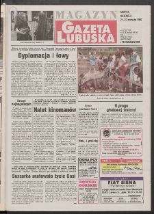 Gazeta Lubuska : magazyn R. XLV [właśc. XLVI], nr 143 (21/22 czerwca 1997). - Wyd. 1