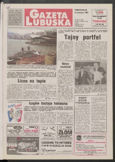 Gazeta Lubuska R. XLV [właśc. XLVI], nr 144 (23 czerwca 1997). - Wyd. 1