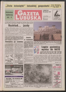 Gazeta Lubuska R. XLV [właśc. XLVI], nr 147 (26 czerwca 1997). - Wyd. 1