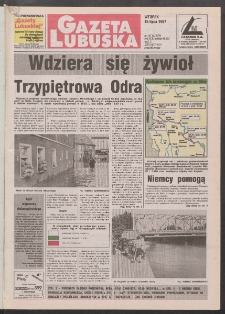 Gazeta Lubuska R. XLV [właśc. XLVI], nr 163 (15 lipca 1997). - Wyd. 1