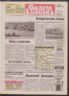 Gazeta Lubuska R. XLV [właśc. XLVI], nr 172 (25 lipca 1997). - Wyd. 1