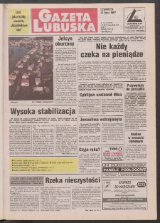 Gazeta Lubuska R. XLV [właśc. XLVI], nr 177 (31 lipca 1997). - Wyd. 1