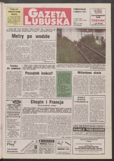 Gazeta Lubuska R. XLV [właśc. XLVI], nr 180 (4 sierpnia 1997). - Wyd. 1