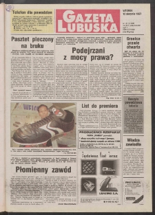 Gazeta Lubuska R. XLV [właśc. XLVI], nr 187 (12 sierpnia 1997). - Wyd. 1