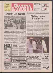 Gazeta Lubuska R. XLV [właśc. XLVI], nr 191 (18 sierpnia 1997). - Wyd. 1