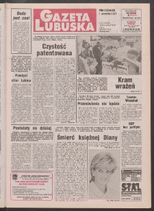 Gazeta Lubuska R. XLV [właśc. XLVI], nr 203 (1 września 1997). - Wyd. 1