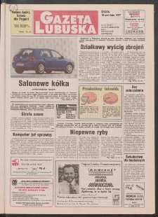 Gazeta Lubuska R. XLVI, nr 211 (10 września 1997). - Wyd. 1