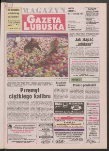 Gazeta Lubuska : magazyn R. XLV [właśc. XLVI], nr 220 (20/21 września 1997). - Wyd. 1