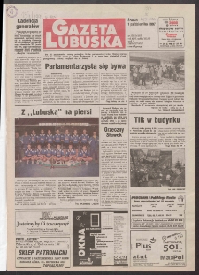 Gazeta Lubuska R. XLVI, nr 229 (1 października 1997). - Wyd. 1