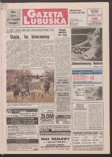 Gazeta Lubuska R. XLVI, nr 233 (6 października 1997). - Wyd. 1