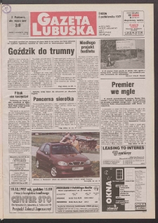 Gazeta Lubuska R. XLVI, nr 235 (8 października 1997). - Wyd. 1