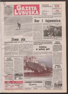 Gazeta Lubuska R. XLVI, nr 251 (27 października 1997). - Wyd. 1