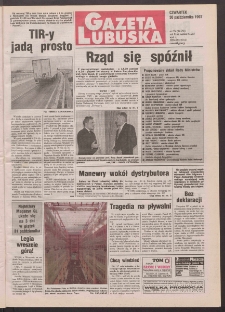 Gazeta Lubuska R. XLVI, nr 254 (30 października 1997). - Wyd. 1