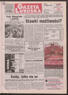 Gazeta Lubuska R. XLVI, nr 258 (5 listopada 1997). - Wyd. 1